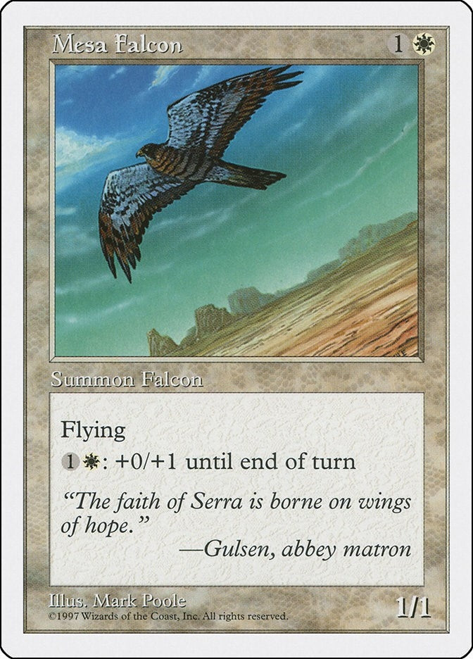 Image for Mesa Falcon (Fifth Edition) (5ED) - Magic: The Gathering