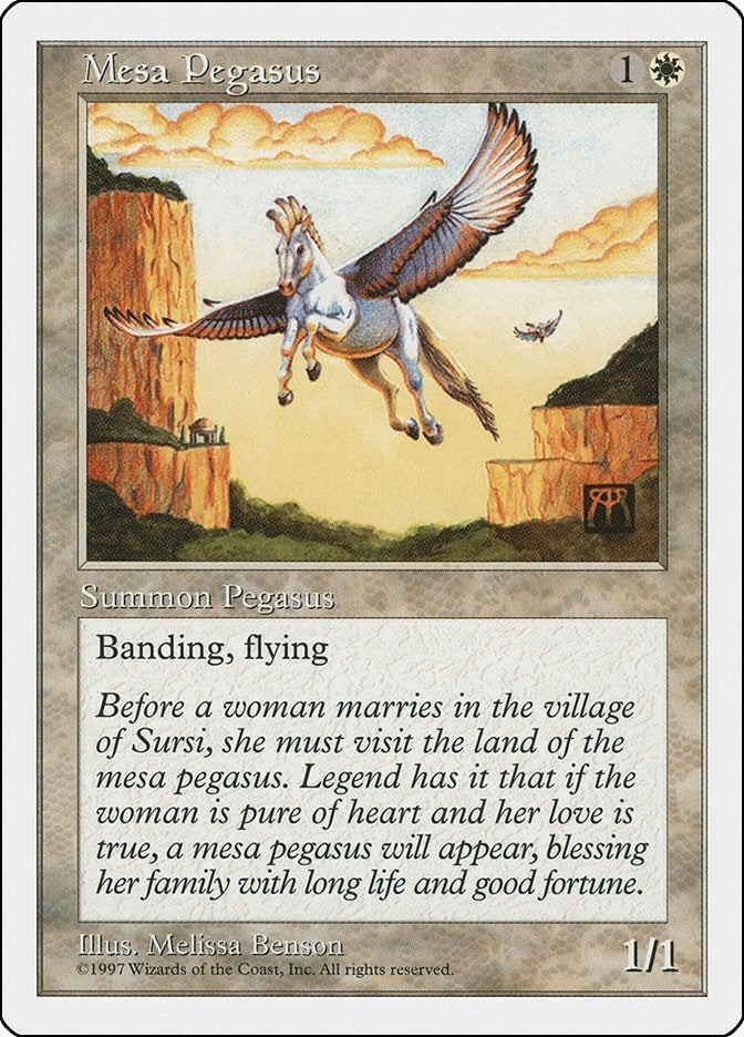 Image for Mesa Pegasus (Fifth Edition) (5ED) - Magic: The Gathering