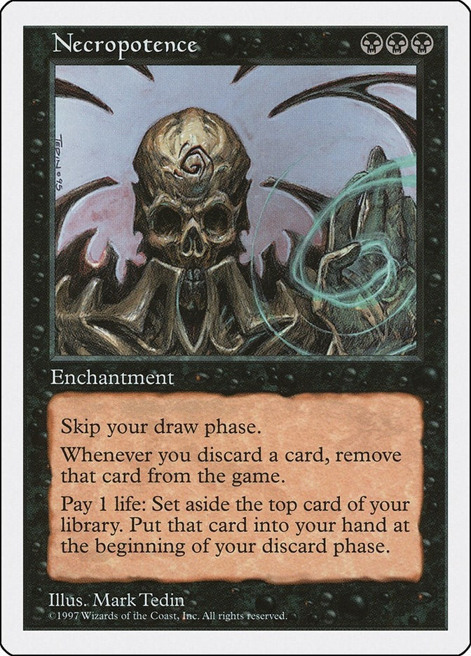 Image for Necropotence (Fifth Edition) (5ED) - Magic: The Gathering