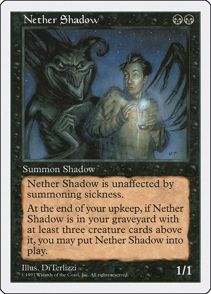 Image for Nether Shadow (Fifth Edition) (5ED) - Magic: The Gathering
