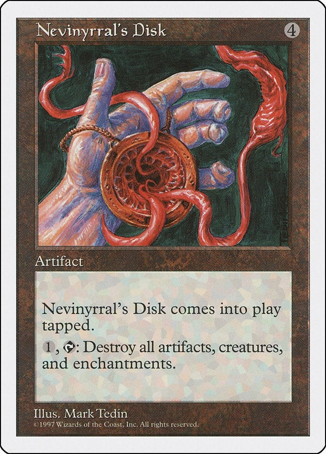 Image for Nevinyrral's Disk (Fifth Edition) (5ED) - Magic: The Gathering