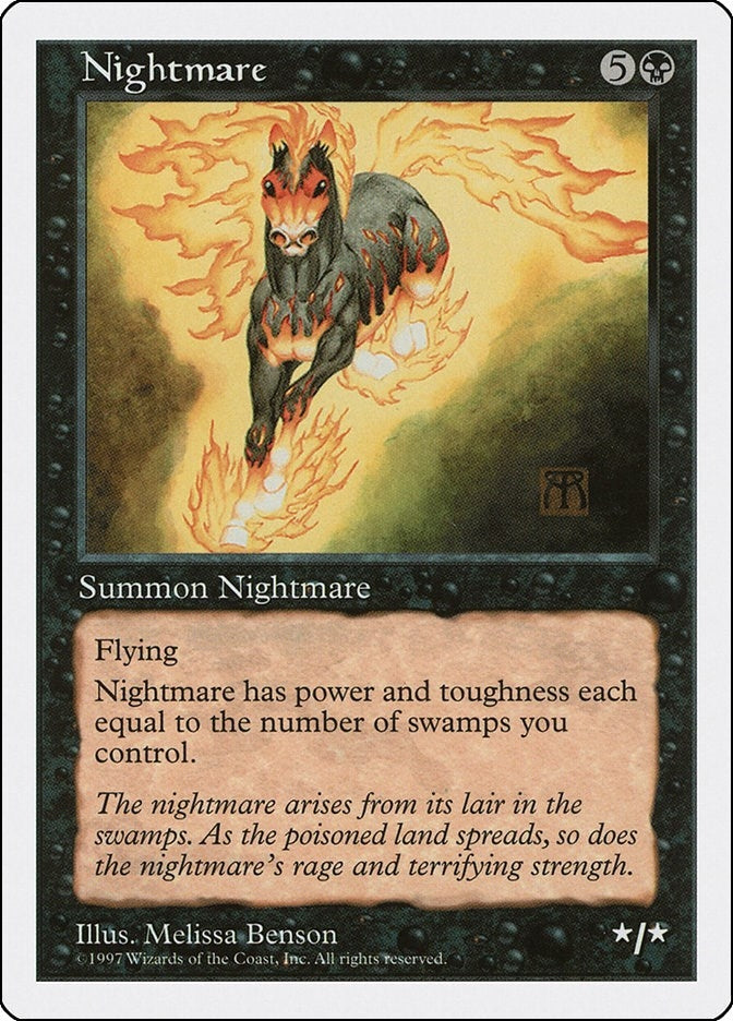 Image for Nightmare (Fifth Edition) (5ED) - Magic: The Gathering