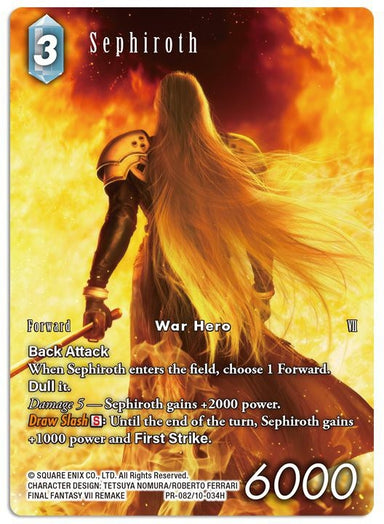 Image for Sephiroth (Full Art) (PR-082/10-034H) (FF: Promo Cards) (PR) - Final Fantasy TCG