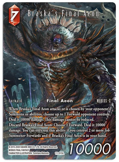Image for Braska's Final Aeon (Full Art) (PR-084/11-015L) (FF: Promo Cards) (PR) - Final Fantasy TCG