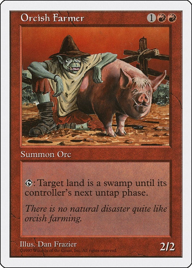 Image for Orcish Farmer (Fifth Edition) (5ED) - Magic: The Gathering