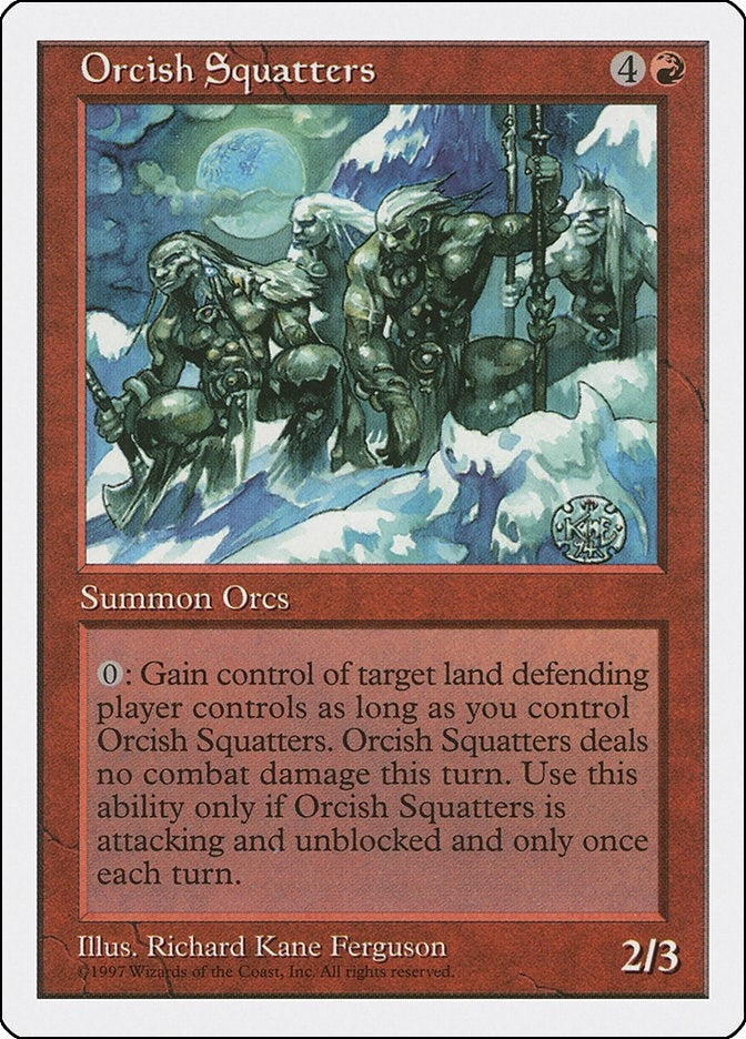 Image for Orcish Squatters (Fifth Edition) (5ED) - Magic: The Gathering