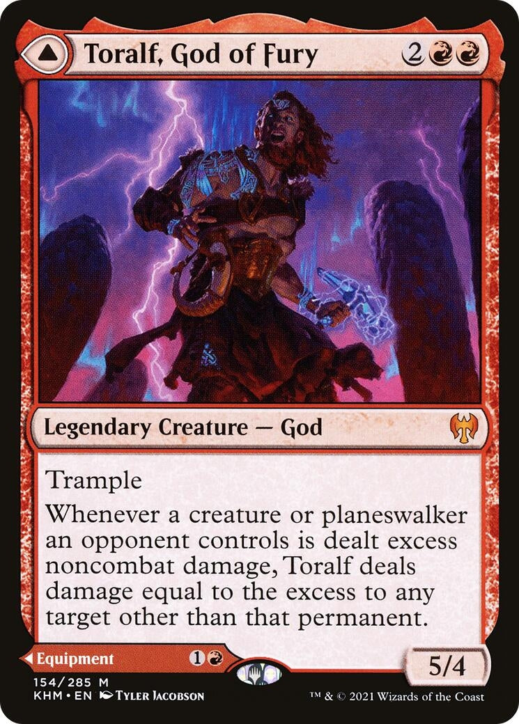 Toralf, God of Fury (154) (Kaldheim)