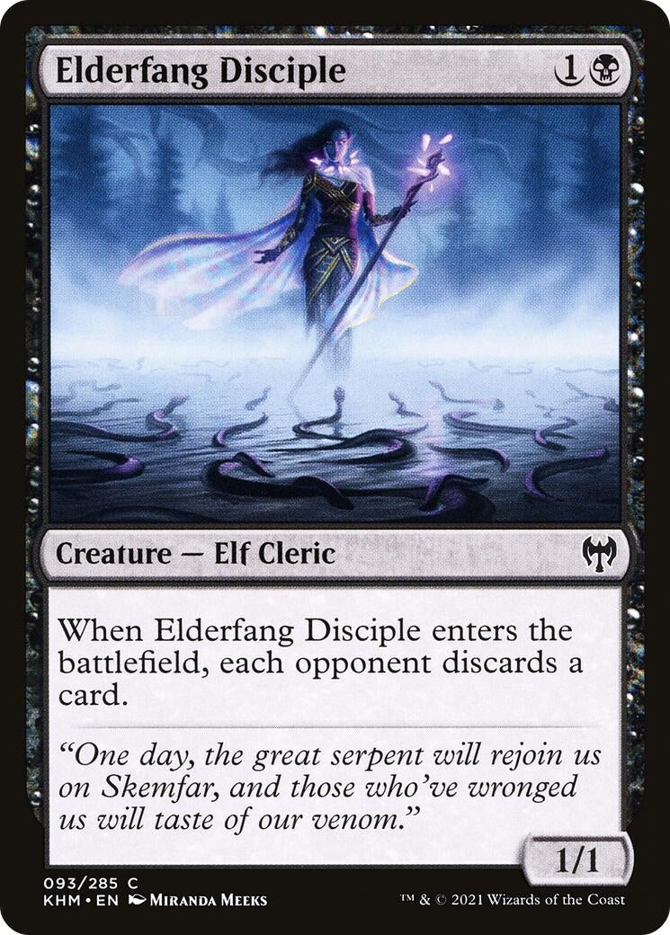 Image for Elderfang Disciple (93) (Kaldheim) (KHM) - Magic: The Gathering