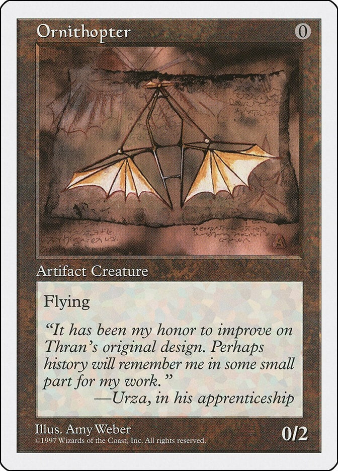 Image for Ornithopter (Fifth Edition) (5ED) - Magic: The Gathering