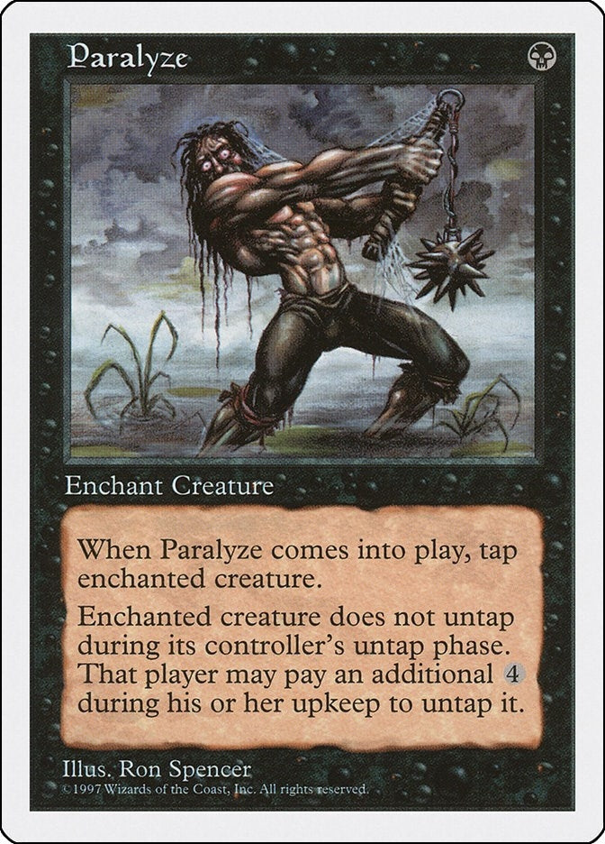 Image for Paralyze (Fifth Edition) (5ED) - Magic: The Gathering