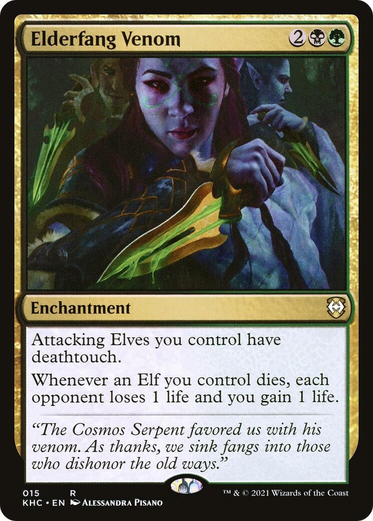 Elderfang Venom (15) (Kaldheim)
