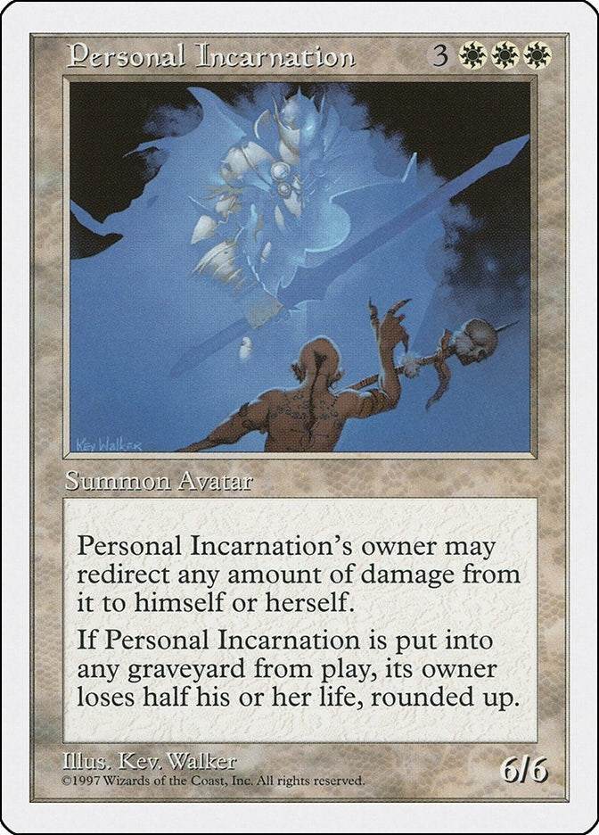 Image for Personal Incarnation (Fifth Edition) (5ED) - Magic: The Gathering