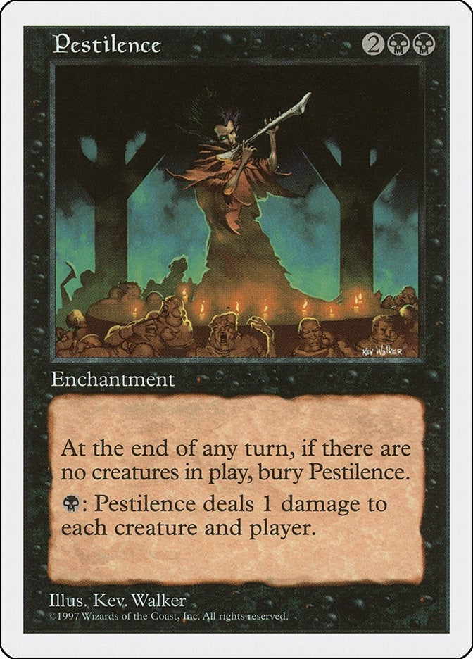 Image for Pestilence (Fifth Edition) (5ED) - Magic: The Gathering