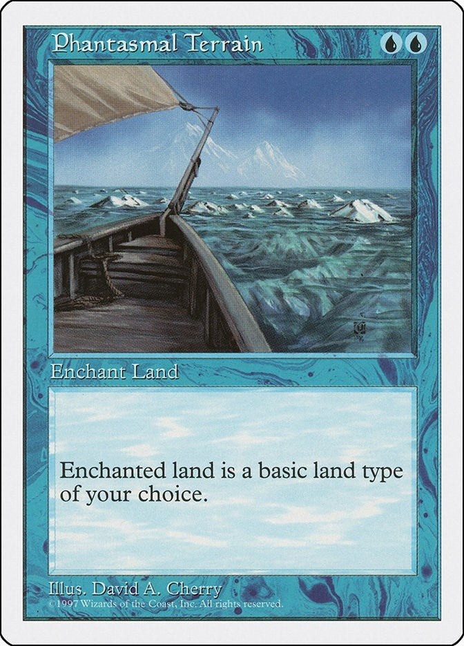 Image for Phantasmal Terrain (Fifth Edition) (5ED) - Magic: The Gathering