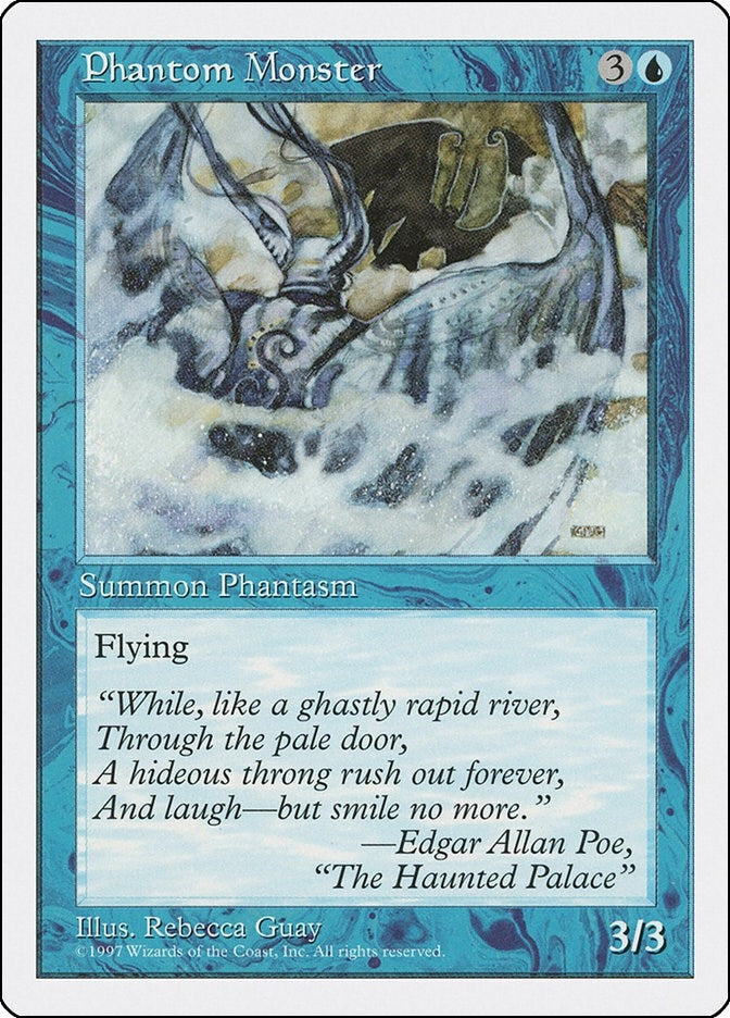 Image for Phantom Monster (Fifth Edition) (5ED) - Magic: The Gathering