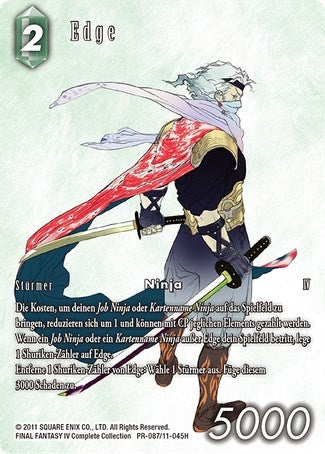 Image for Edge (Full Art) (PR-087/11-045H) (FF: Promo Cards) (PR) - Final Fantasy TCG