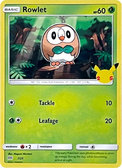 Rowlet - 7/25