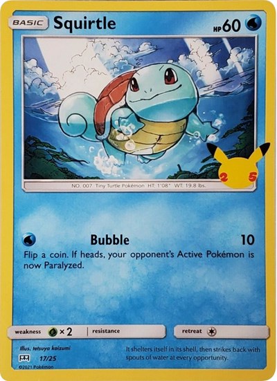 Squirtle - 17/25