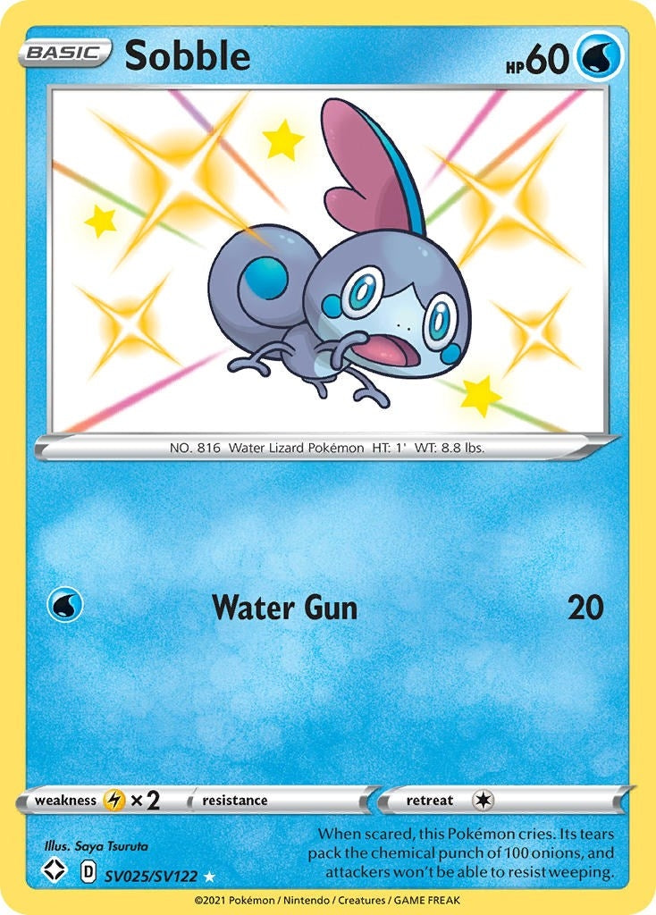 Sobble (SV025/SV122) (Shining Fates: Shiny Vault)