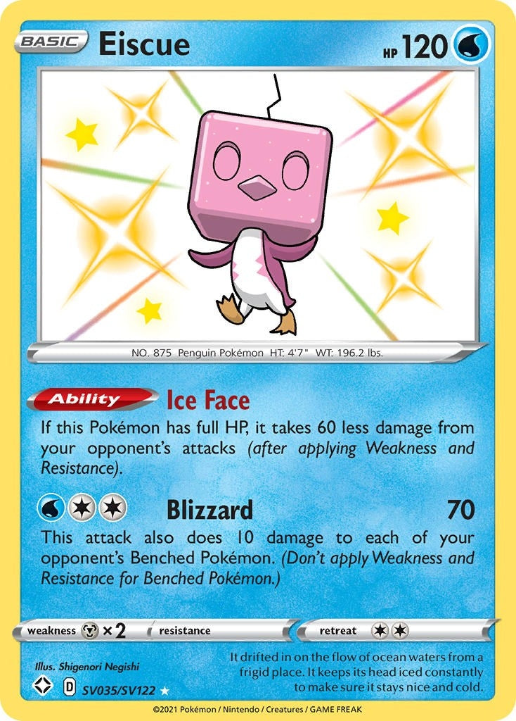 Image for Eiscue (SV035/SV122) (SHFSV) - Pokemon