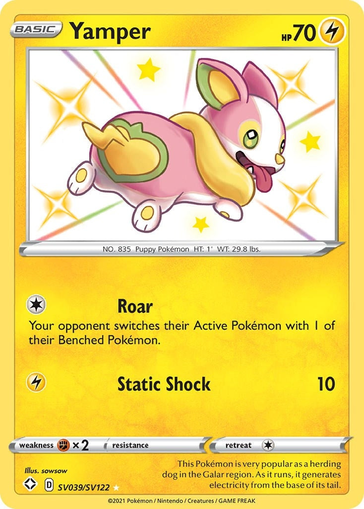 Yamper (SV039/SV122) (Shining Fates: Shiny Vault)