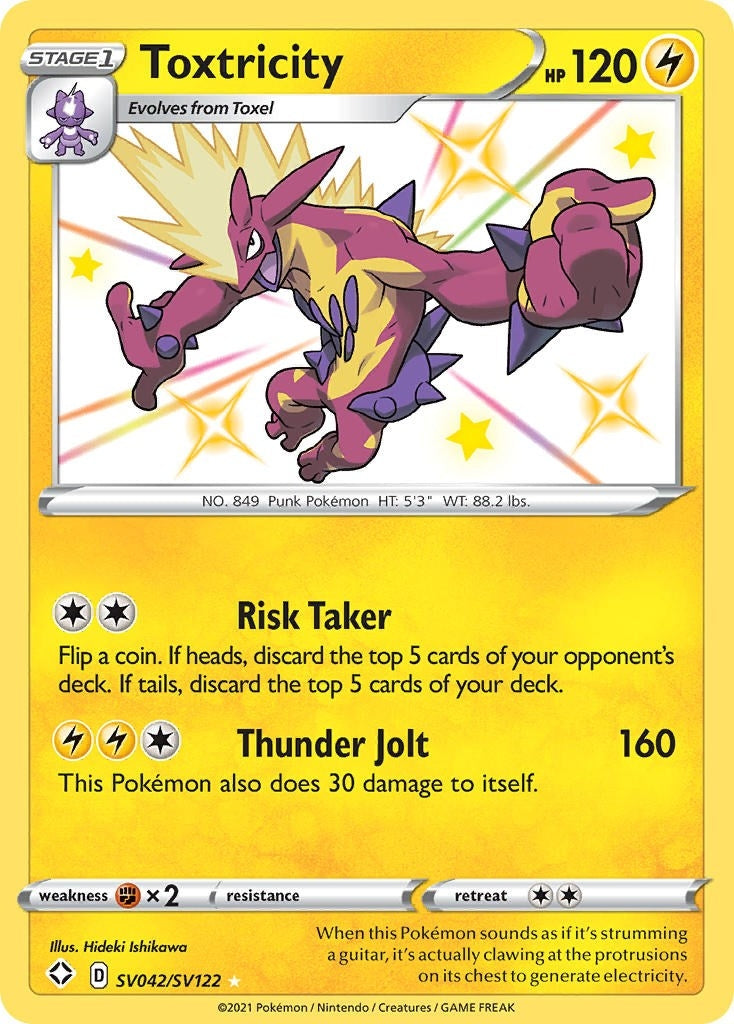 Toxtricity (SV042/SV122) (Shining Fates: Shiny Vault)