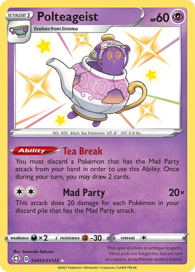 Image for Polteageist (SV053/SV122) (SHFSV) - Pokemon