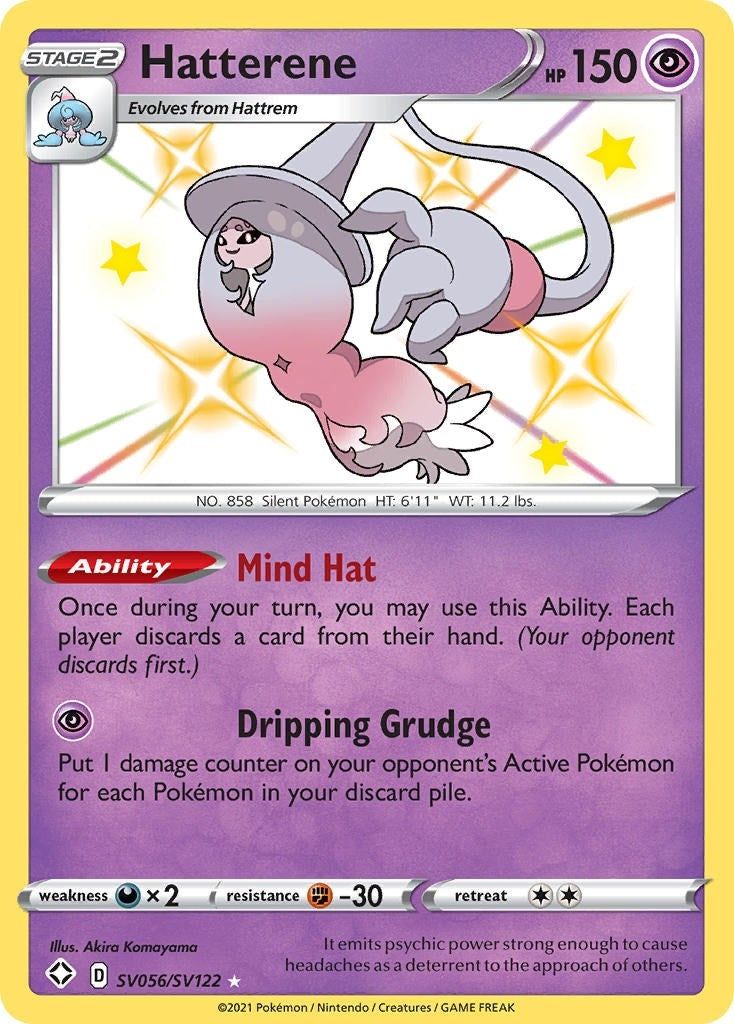 Hatterene (SV056/SV122) (Shining Fates: Shiny Vault)