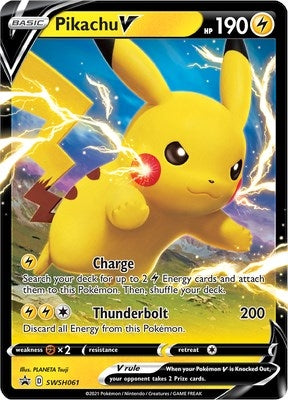 Image for Pikachu V - SWSH061 (SWSH061) (SWSH: Sword & Shield Promo Cards) - Pokemon