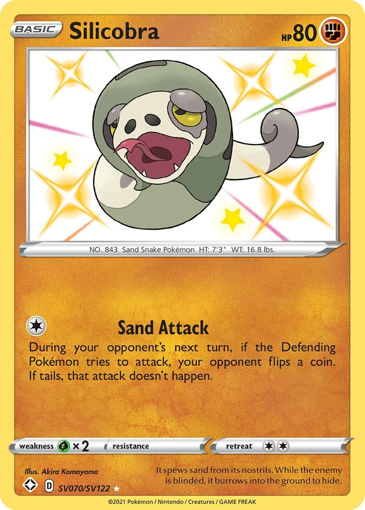 Silicobra (SV070/SV122) (Shining Fates: Shiny Vault)