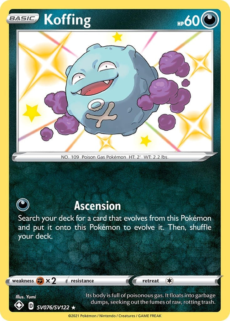 Koffing (SV076/SV122) (Shining Fates: Shiny Vault)