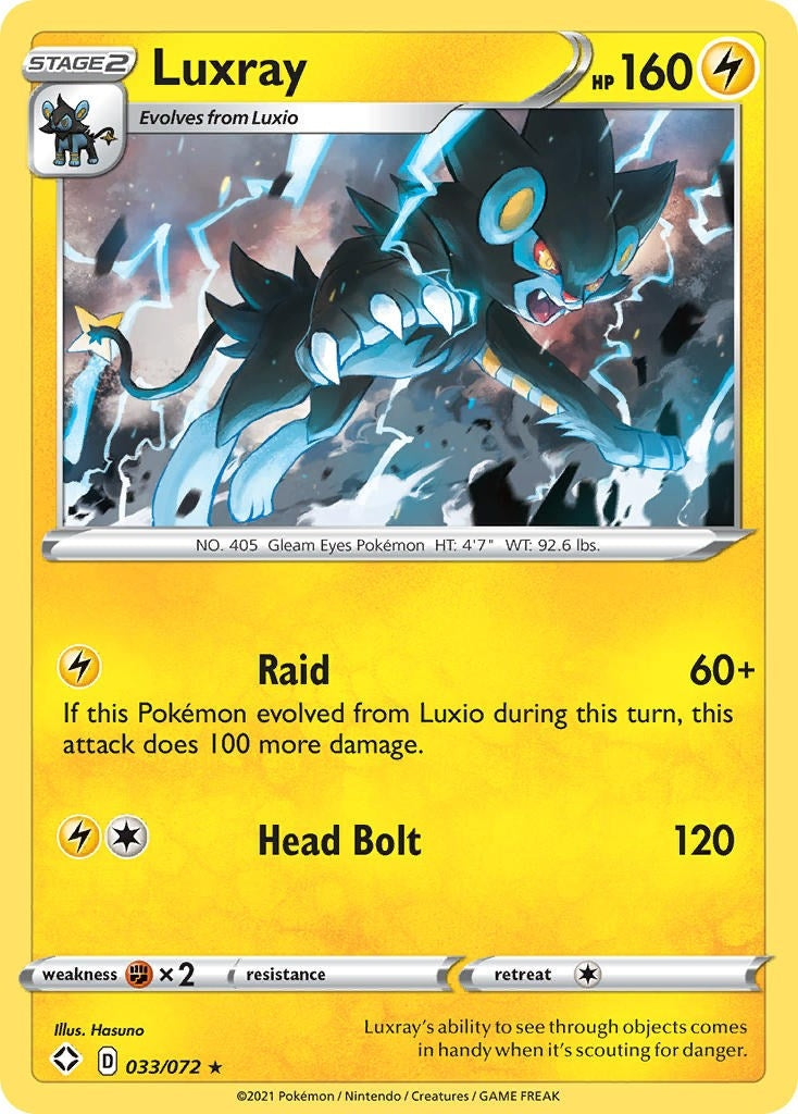 Luxray (033/072) (Shining Fates)