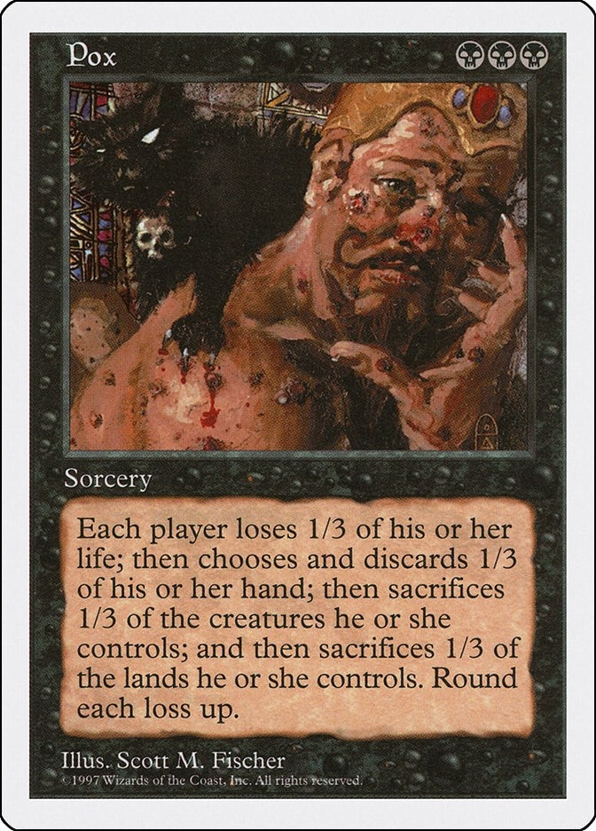 Image for Pox (Fifth Edition) (5ED) - Magic: The Gathering