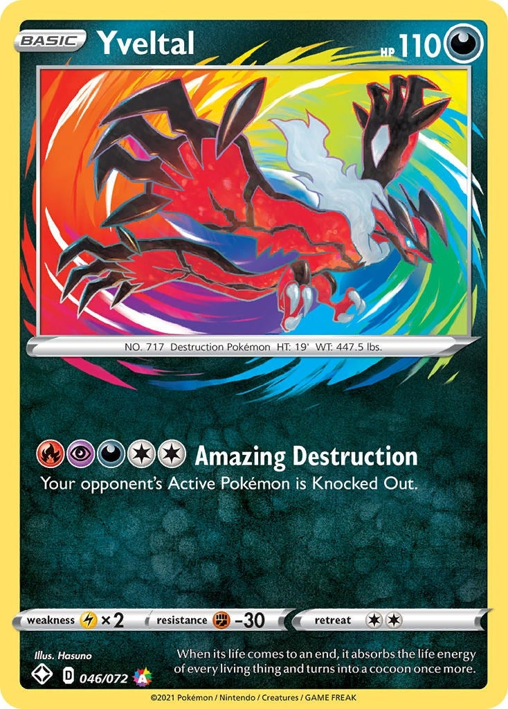 Yveltal (046/072) (Shining Fates)
