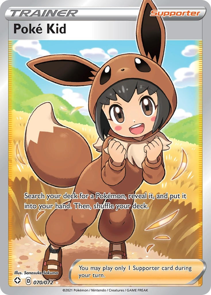 Poke Kid (Full Art) (070/072) (Shining Fates)