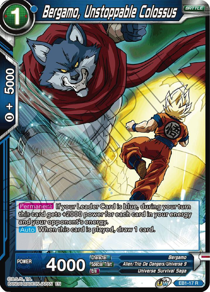 Bergamo, Unstoppable Colossus - EB1-017