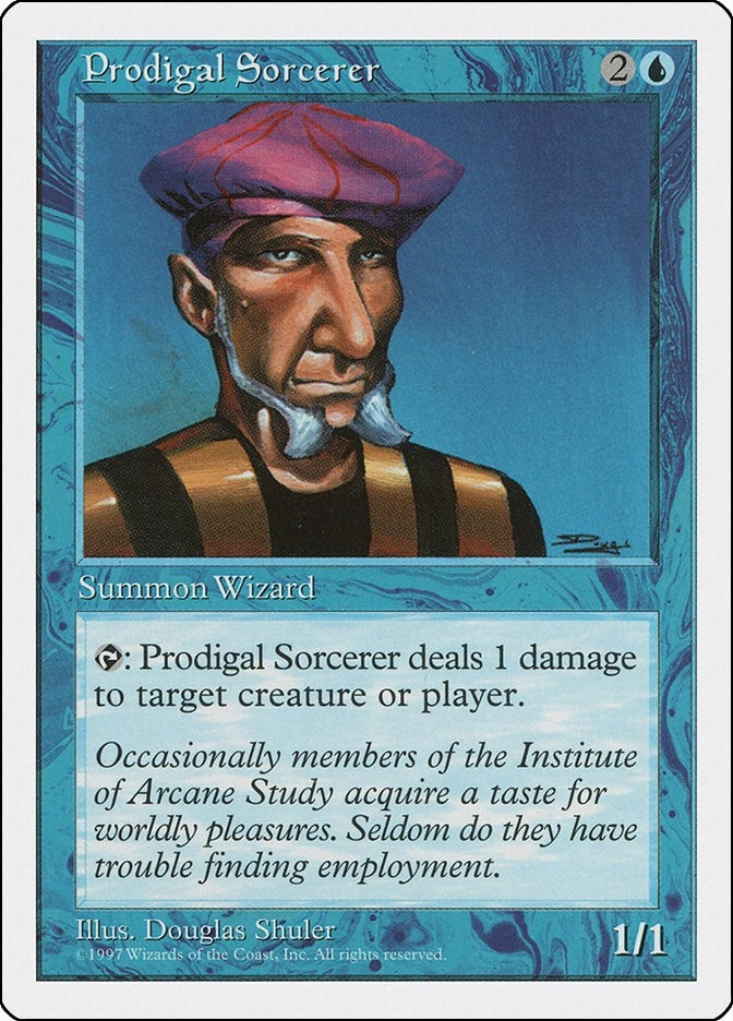 Image for Prodigal Sorcerer (Fifth Edition) (5ED) - Magic: The Gathering