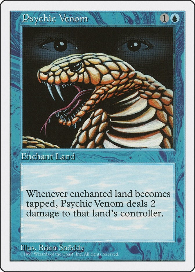 Image for Psychic Venom (Fifth Edition) (5ED) - Magic: The Gathering