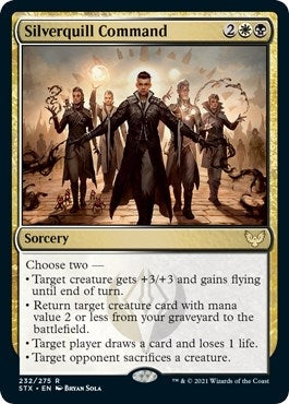 Image for Silverquill Command (232) (Strixhaven: School of Mages) (STX) - Magic: The Gathering