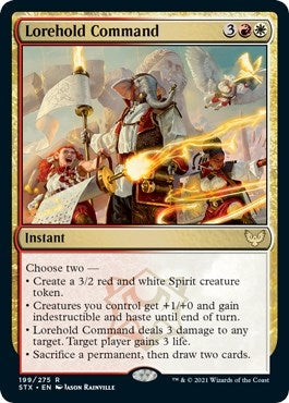 Image for Lorehold Command (199) (Strixhaven: School of Mages) (STX) - Magic: The Gathering