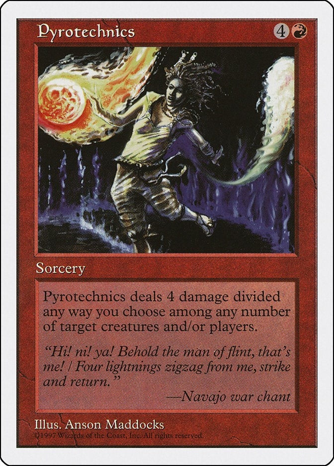 Image for Pyrotechnics (Fifth Edition) (5ED) - Magic: The Gathering