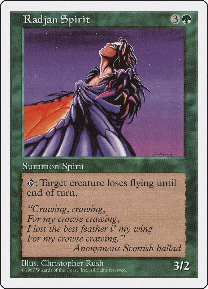 Image for Radjan Spirit (Fifth Edition) (5ED) - Magic: The Gathering