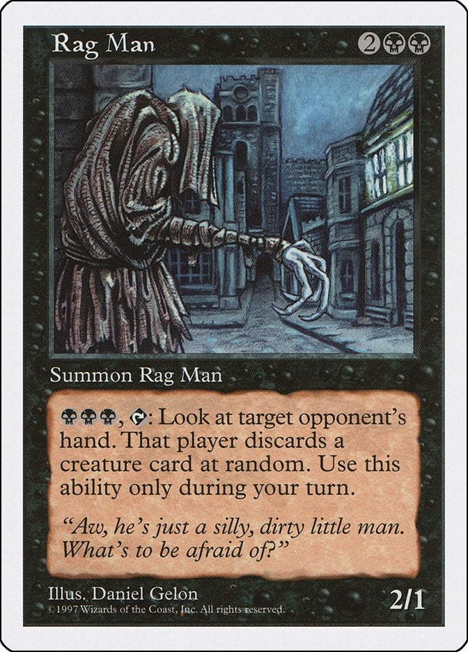 Image for Rag Man (Fifth Edition) (5ED) - Magic: The Gathering