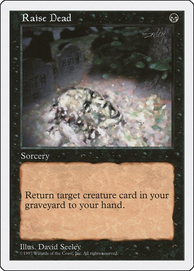 Image for Raise Dead (Fifth Edition) (5ED) - Magic: The Gathering