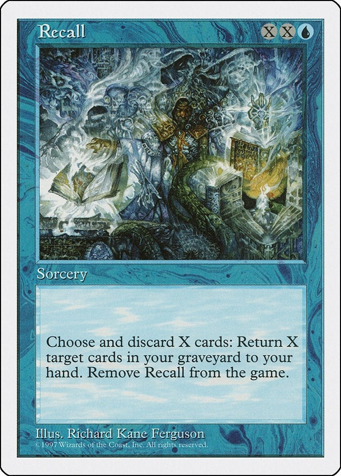 Image for Recall (Fifth Edition) (5ED) - Magic: The Gathering