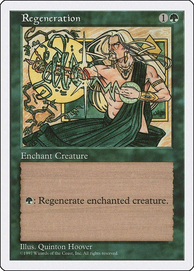 Image for Regeneration (Fifth Edition) (5ED) - Magic: The Gathering