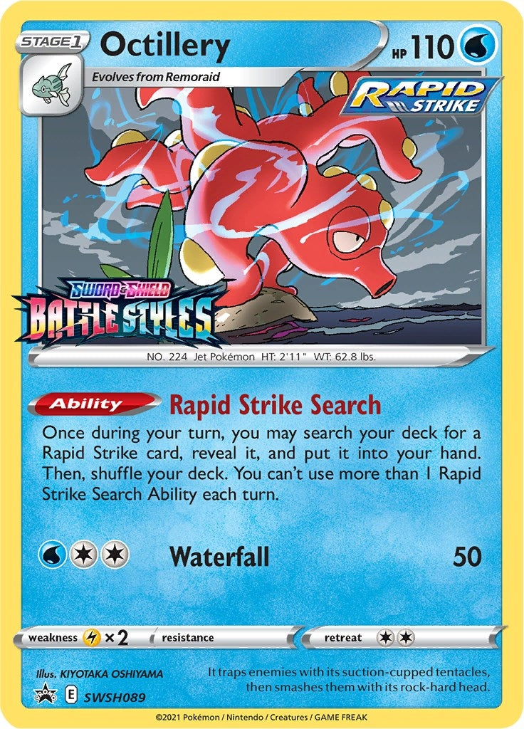 Image for Octillery - SWSH089 (Prerelease) (SWSH089) (SWSH: Sword & Shield Promo Cards) - Pokemon