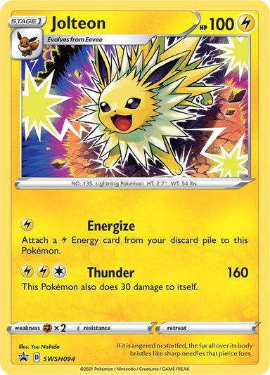 Image for Jolteon - SWSH094 (SWSH094) (SWSH: Sword & Shield Promo Cards) - Pokemon