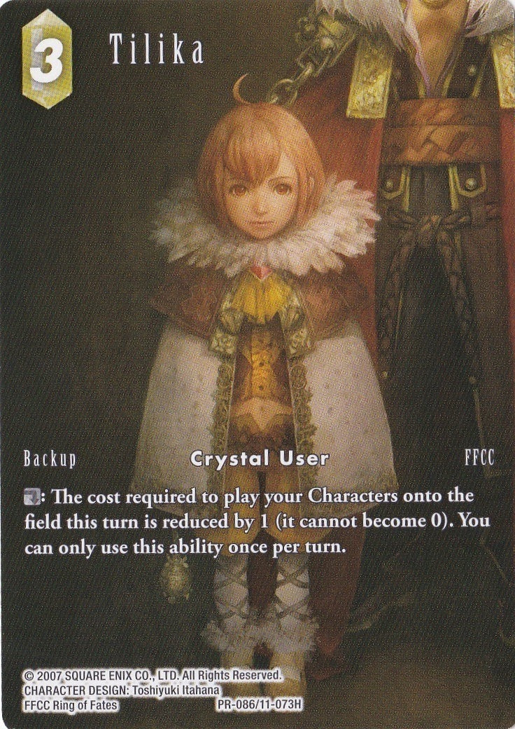 Image for Tilika (PR-086/11-073H) (FF: Promo Cards) (PR) - Final Fantasy TCG