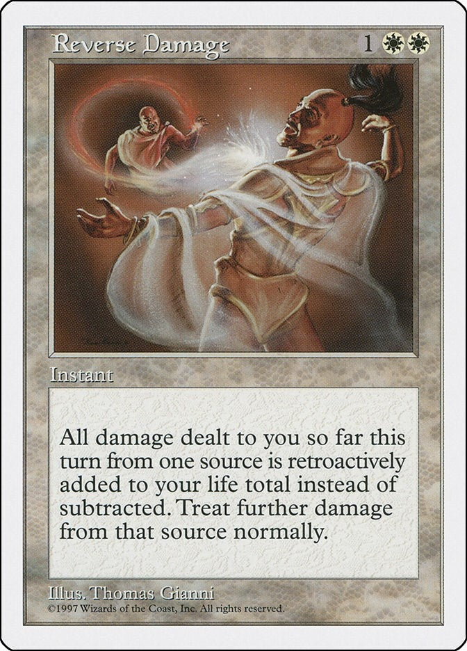 Image for Reverse Damage (Fifth Edition) (5ED) - Magic: The Gathering